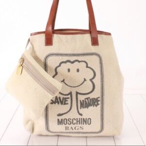 Moschino Canvas Tote bag